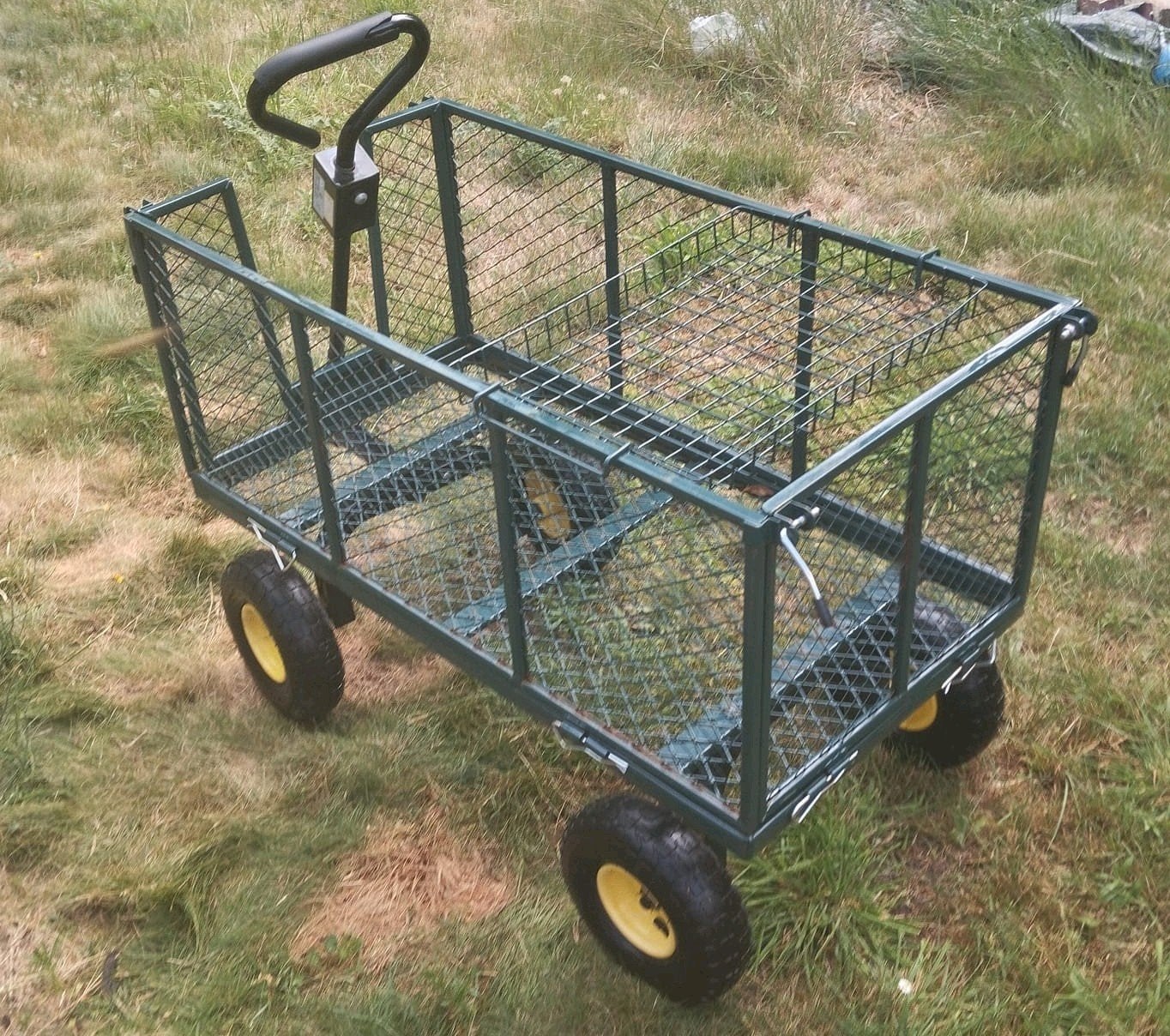 Tuinkar, Gardebruk bolderkar, metalen bolderwagen, Caravans en Kamperen, Bolderkarren, Ophalen, Zo goed als nieuw
