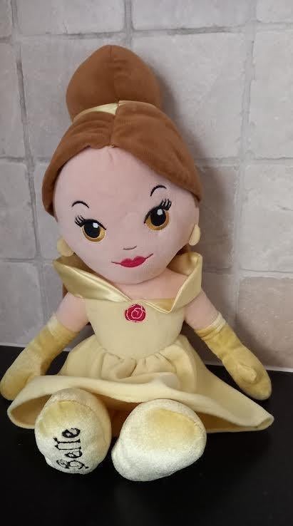 Knuffel Belle disney 30 cm, Verzamelen, Disney, Ophalen of Verzenden, Assepoester of Belle, Zo goed als nieuw, Knuffel