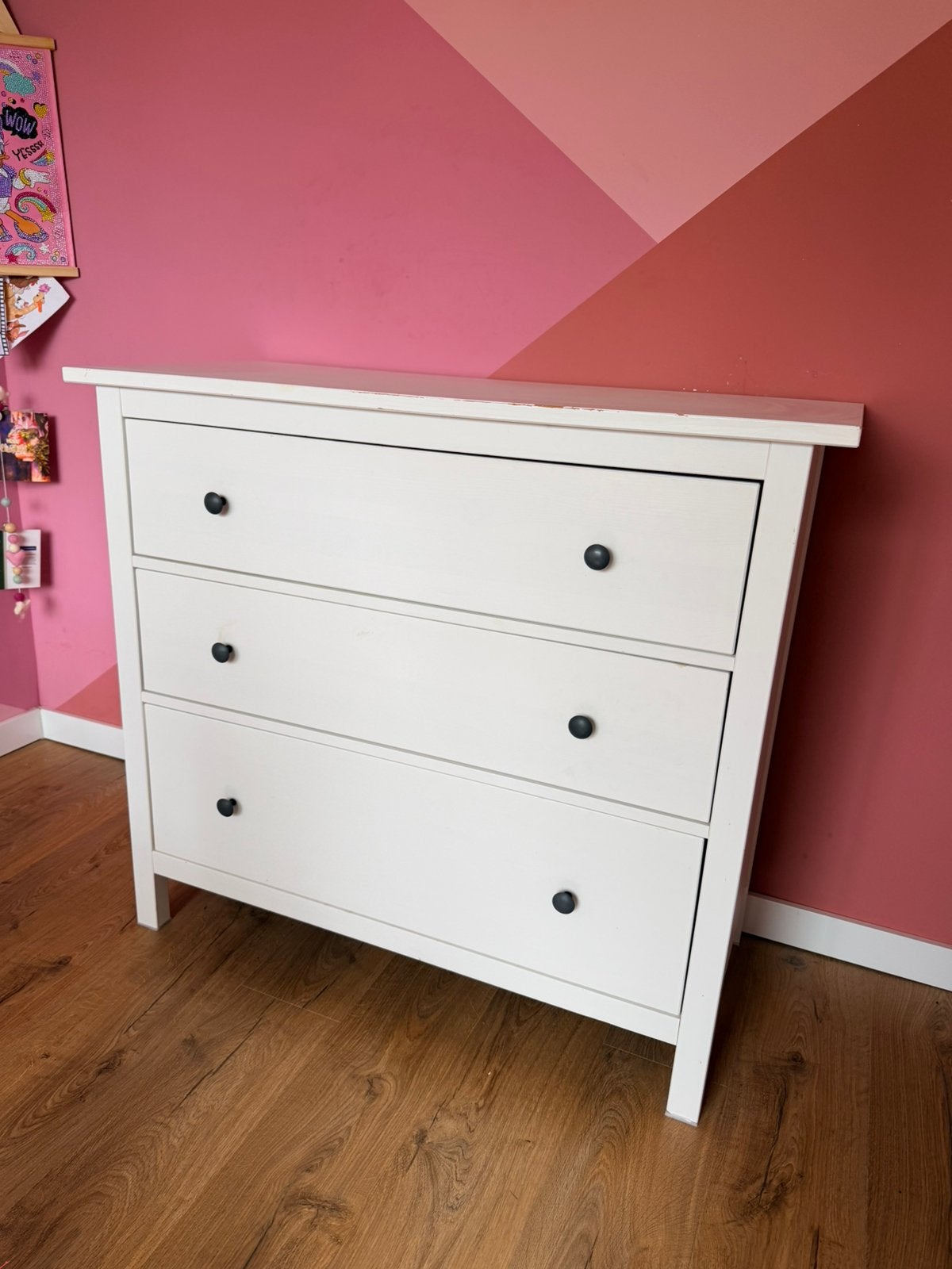 Hemnes ladekast, Kinderen en Baby's, Kinderkamer | Commodes en Kasten, Ophalen, Gebruikt, 50 tot 70 cm, 100 cm of meer