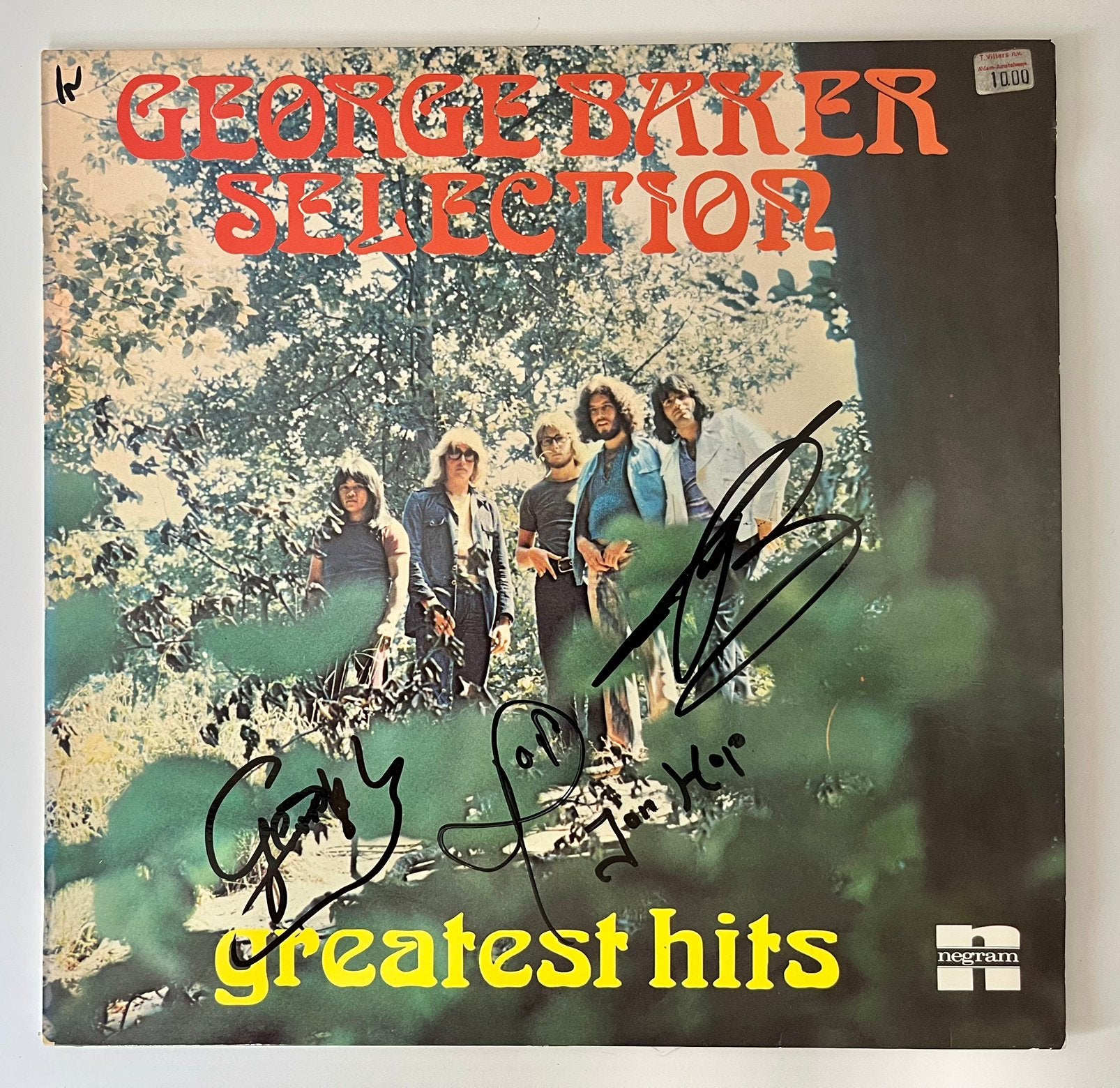 George Baker Selection LP GESIGNEERD!!, Verzamelen, Ophalen of Verzenden, Zo goed als nieuw, Gesigneerd