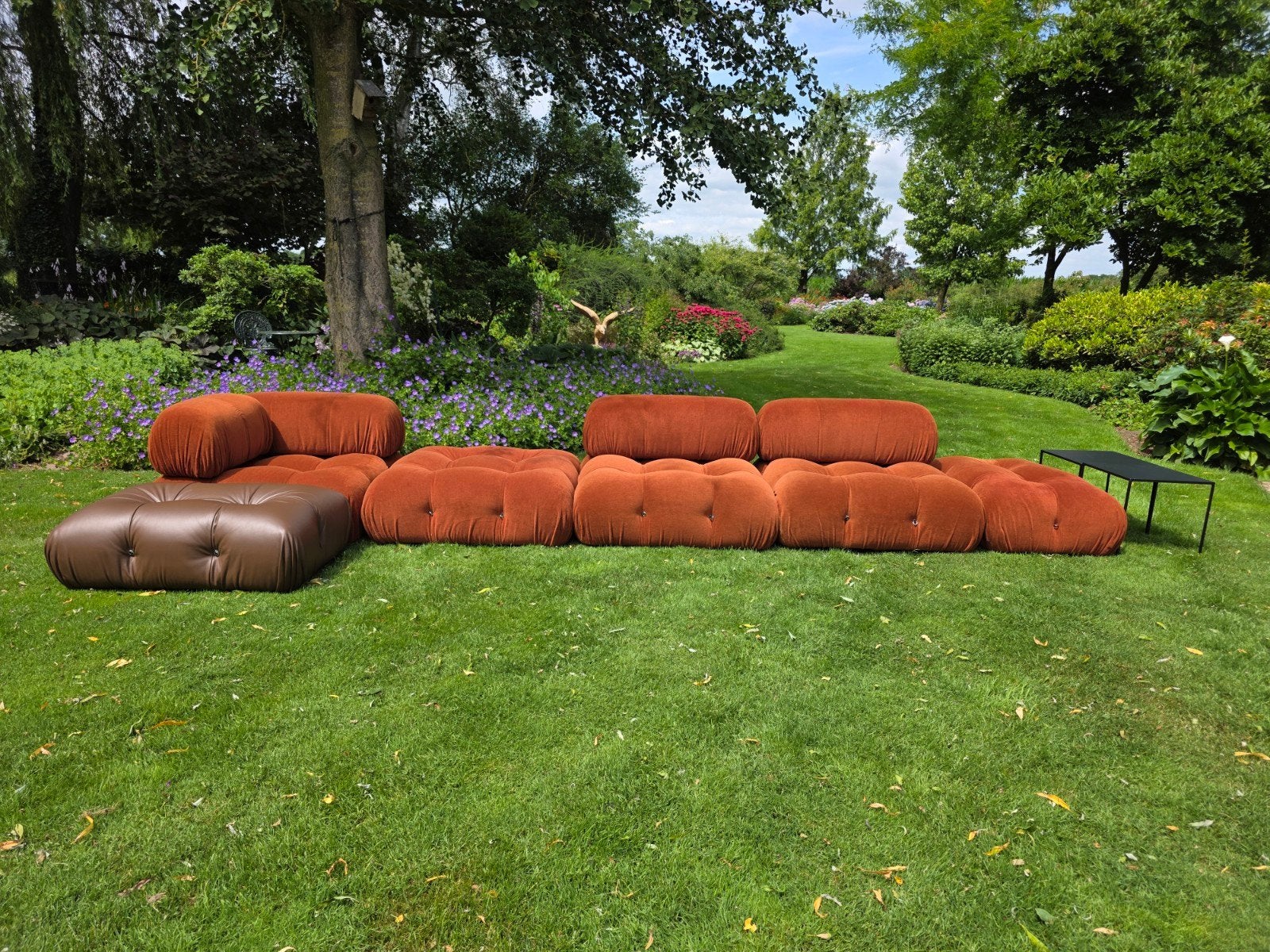 B&B Italia Camaleonda design bank Mario Bellini Nieuw!, Huis en Inrichting, Ophalen of Verzenden, Leer