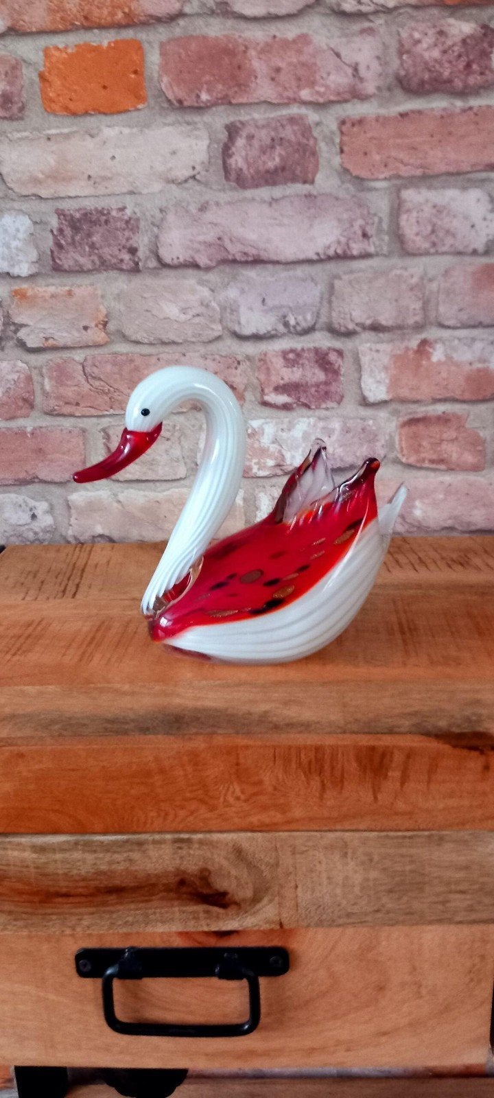 Murano Glas:Zwaan Beeld♥️SALE VERKOOP♥️, Verzamelen, Beelden en Beeldjes, Ophalen of Verzenden, Nieuw, Dier