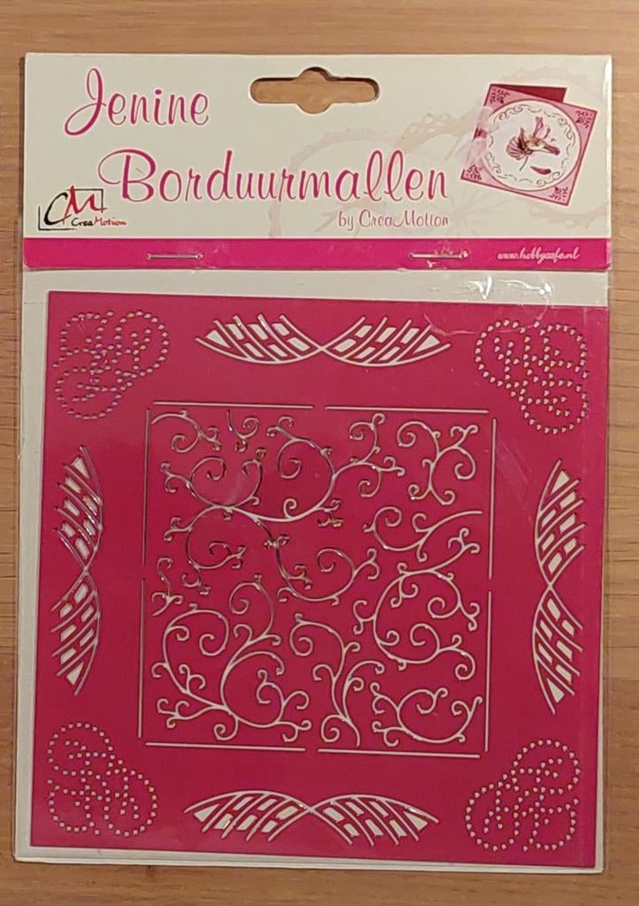 Jenine Borduurmal by Crea Motion - BS 372199, Ophalen of Verzenden, Nieuw, Overige thema's, Pons of Mal