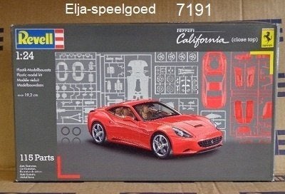 Revell 1:24 Ferrari CALIFORNIA close top 7191 modelbouw, Auto, Nieuw, Ophalen of Verzenden, 1:32 tot 1:50
