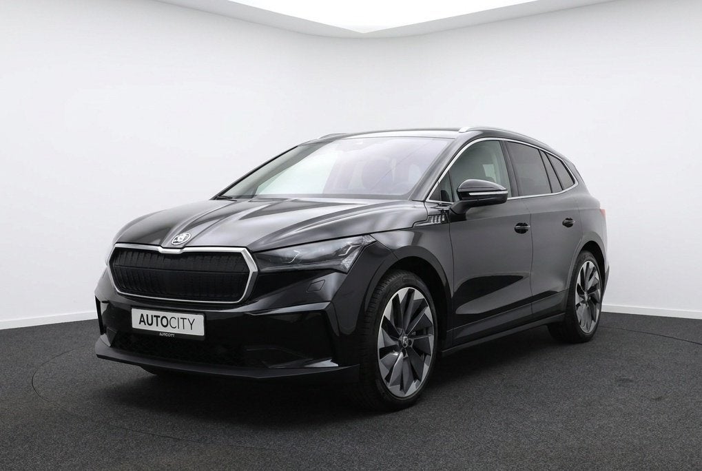 Skoda Enyaq Enyaq iV 80 ecoSuite Panorama l Leder l Memory l, Auto's, Automaat, Gebruikt, 495 min, 82 kWh