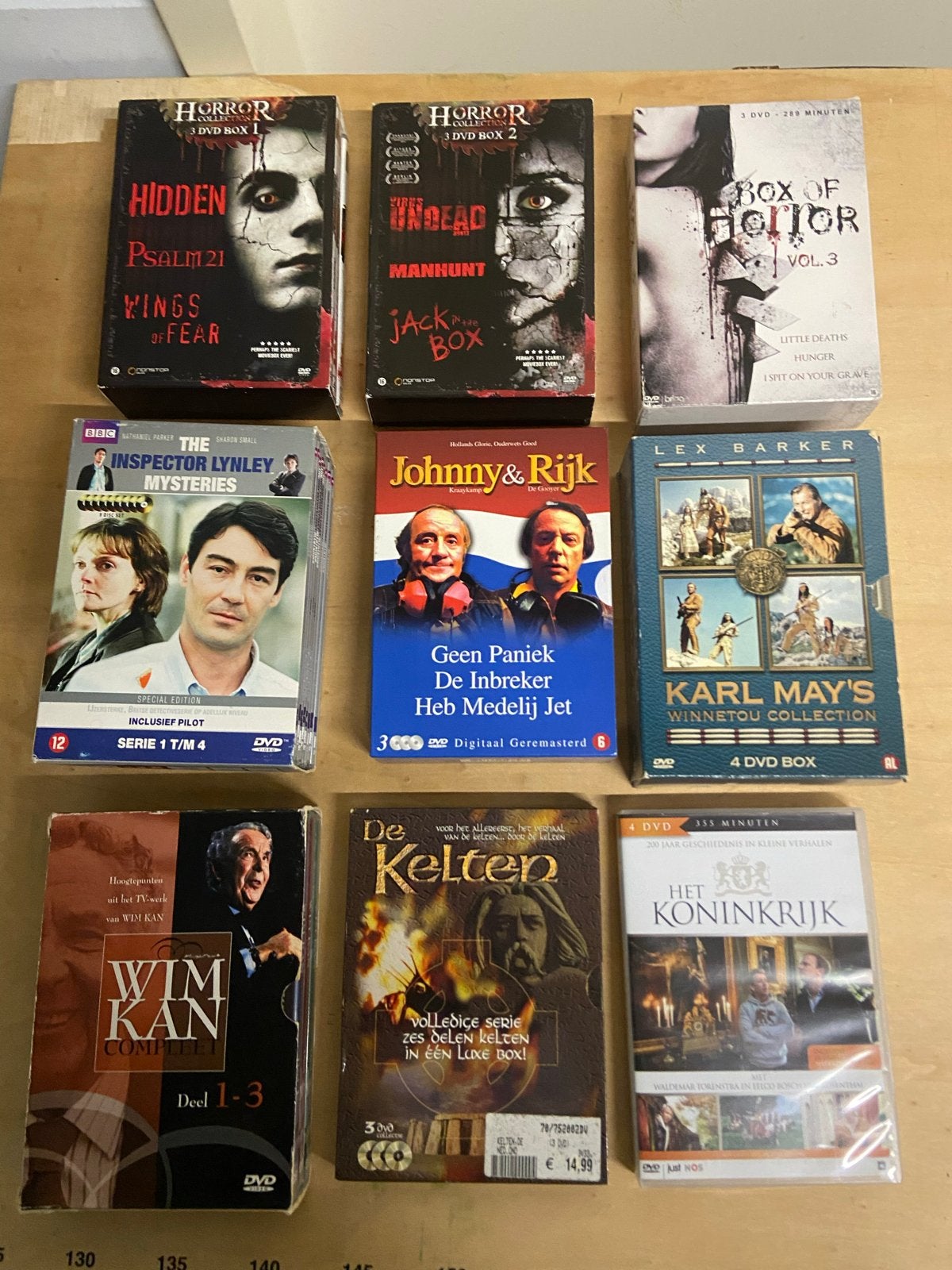 Opruiming! Doos 2 met diverse films en series., Gebruikt, Overige genres, Ophalen of Verzenden, Vanaf 12 jaar