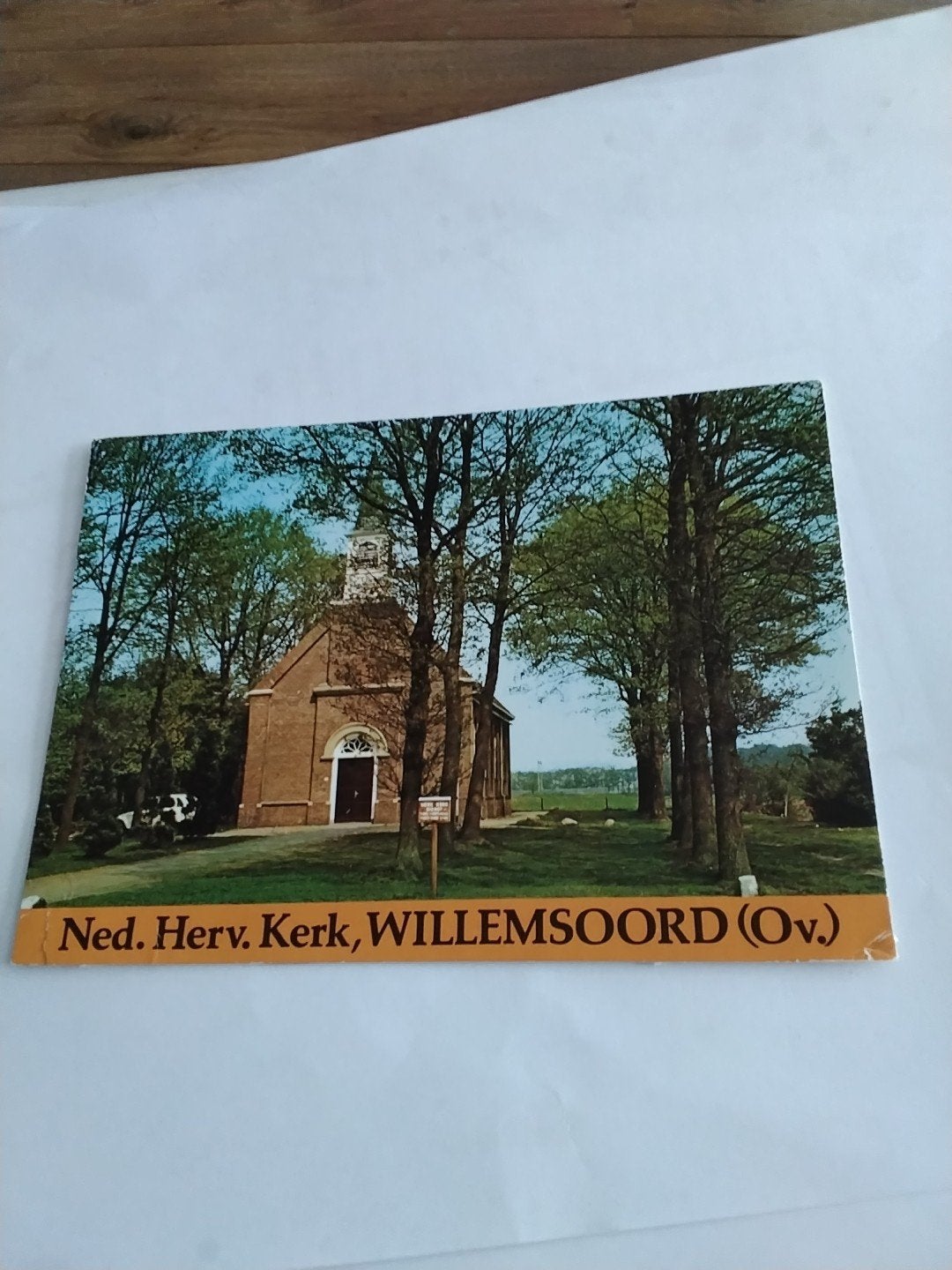Ansichtkaart Ned. Herv. Kerk, Willemsoord (Ov.), Ophalen of Verzenden, 1960 tot 1980, Ongelopen, Overijssel