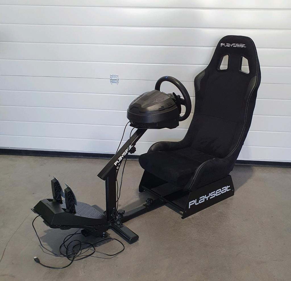 Playseat Alcantara + Thrustmaster T300 RS, Ophalen, Info@xxlracing.nl, Refurbished, Playseat  / Thrustmaster