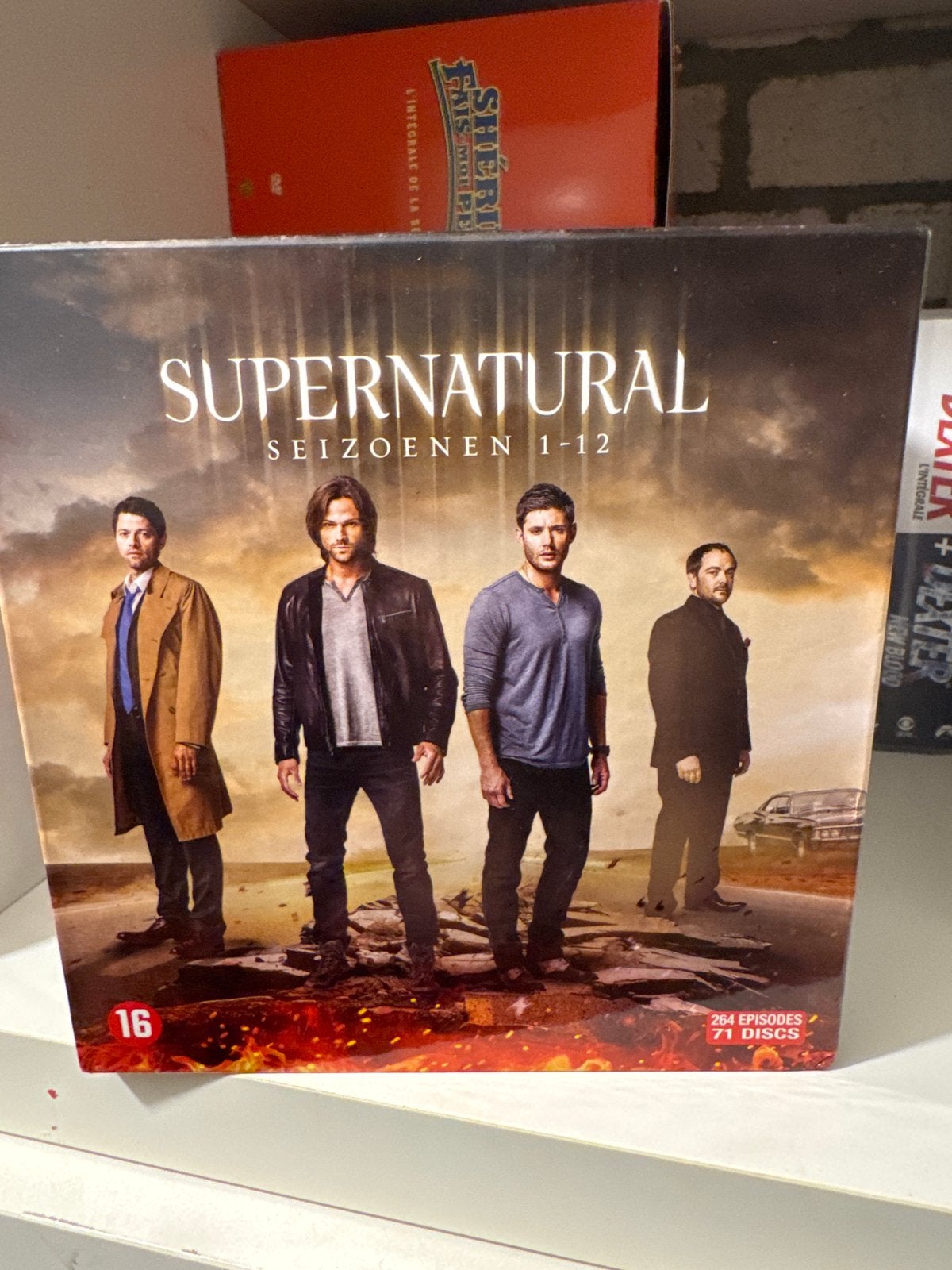 Supernatural Seizoenen 1-12 Blu-ray Boxset, Engels, Vanaf 16 jaar, Nederlands, Science Fiction en Fantasy