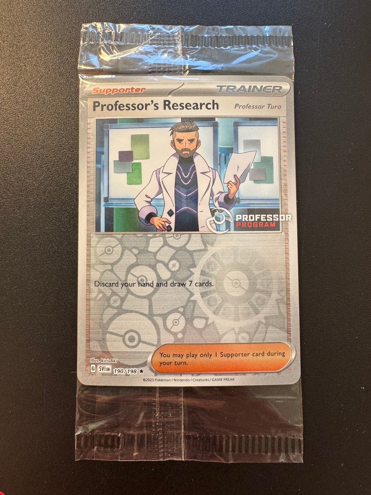 Professor Programm Pokemon Kaarten // Nieuw en Sealed, Ophalen, Nieuw, Meerdere kaarten, Foil