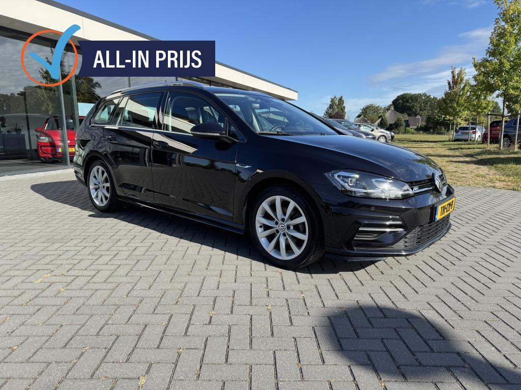 Volkswagen Golf Variant 1.5 TSI HL Bns R (bj 2018), Auto's, Euro 6, 4 cilinders, 150 pk, Zwart