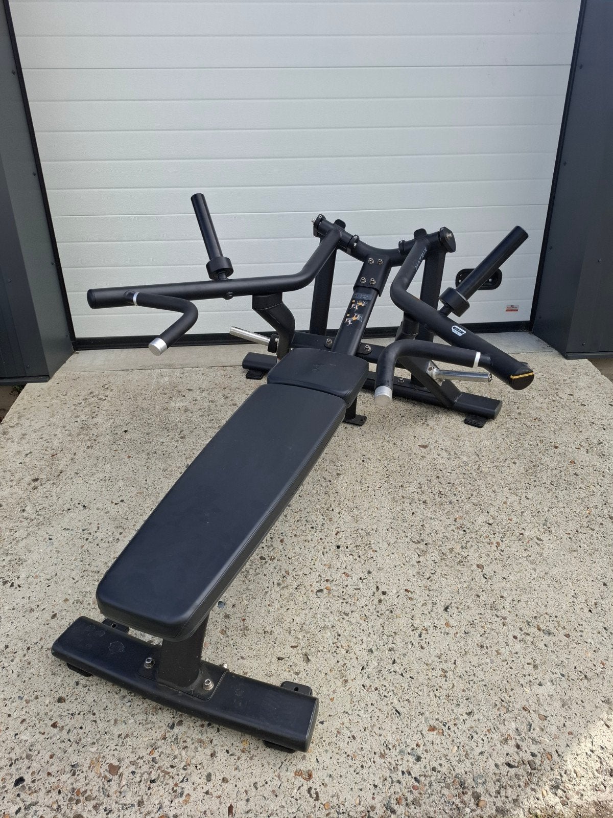 Matrix supine bench press, Sport en Fitness, Ophalen, Gebruikt, Matrix, Matrix