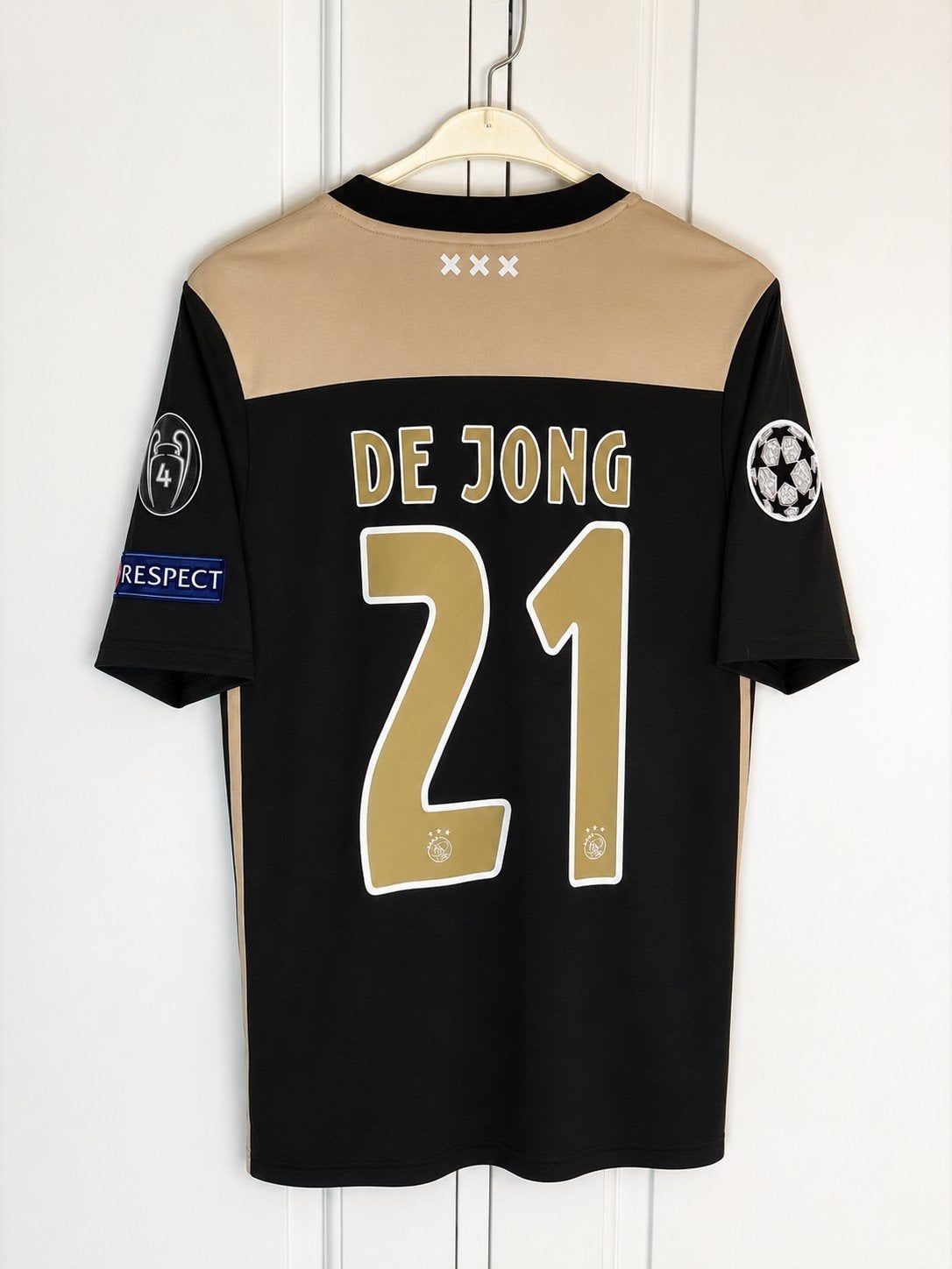 Origineel ajax uit shirt de Jong - 2018/19, Maat S, Ophalen of Verzenden, Nieuw, Shirt
