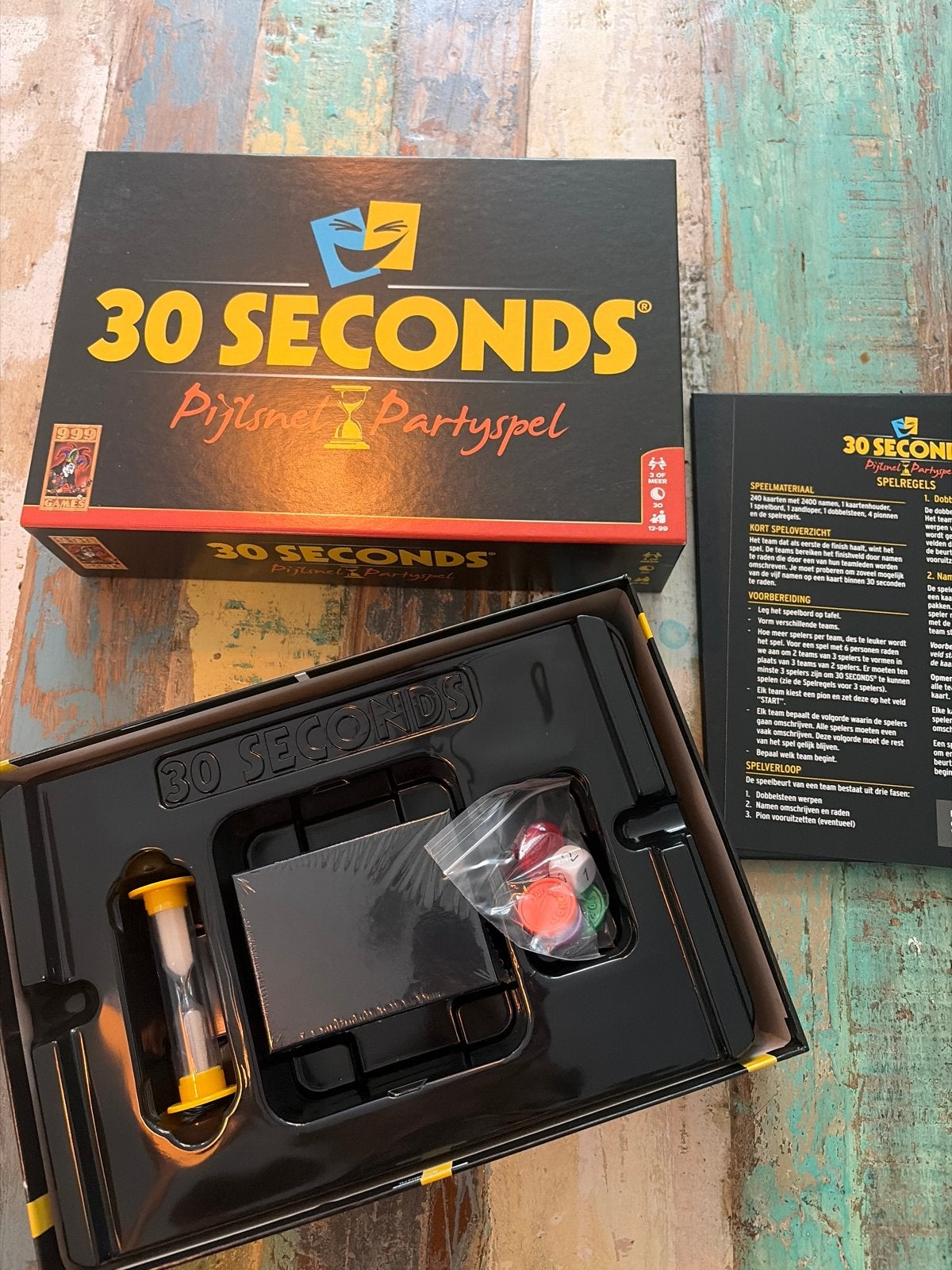 30 Seconds Pijlsnel Partyspel - Nieuw in doos, Drie of vier spelers, Ophalen of Verzenden, Nieuw