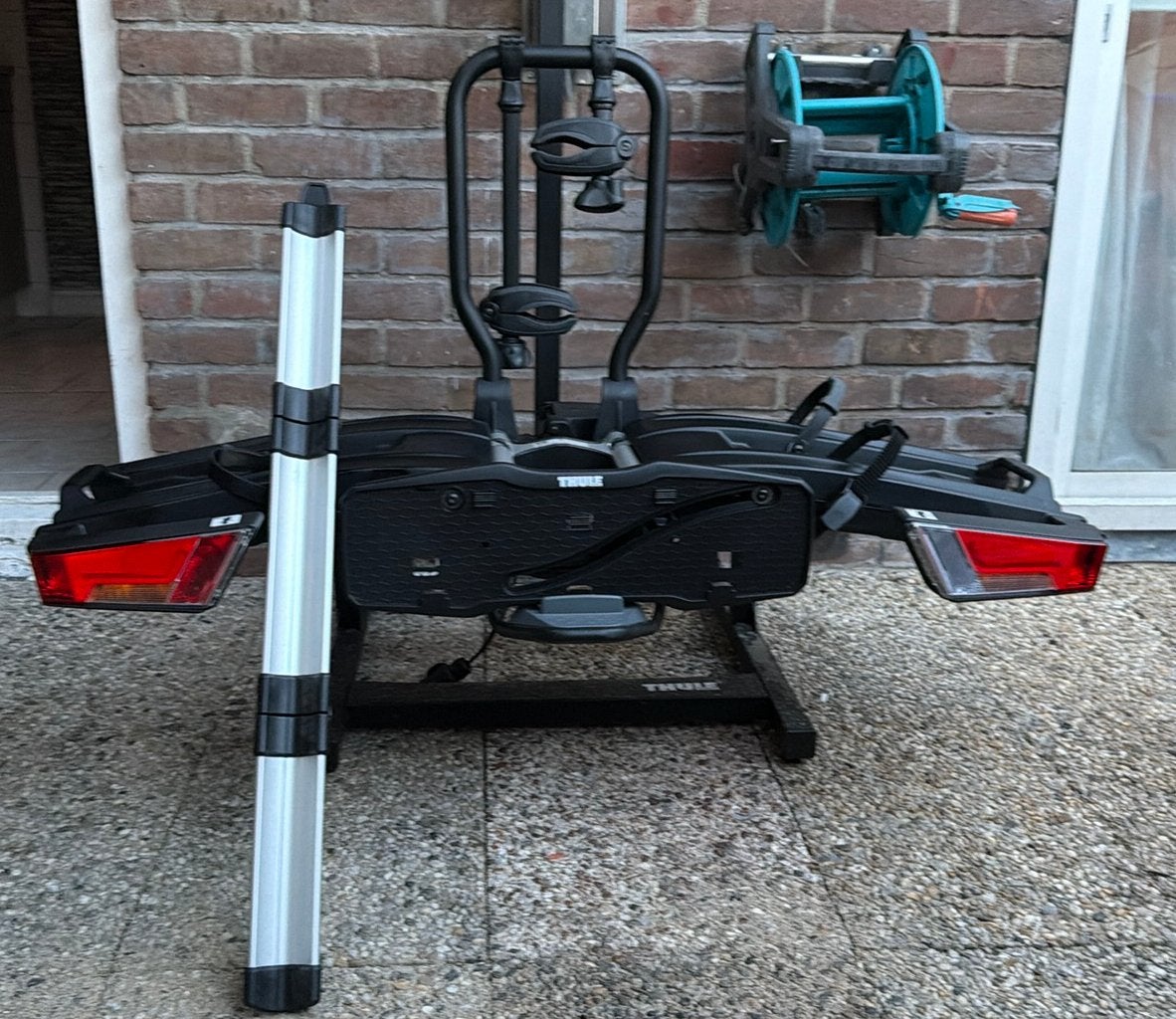 Thule EasyFold XT 2 933 BLACK EDITION - Trekhaakdrager, Auto diversen, Fietsendragers, Ophalen, Brede banden, Zo goed als nieuw