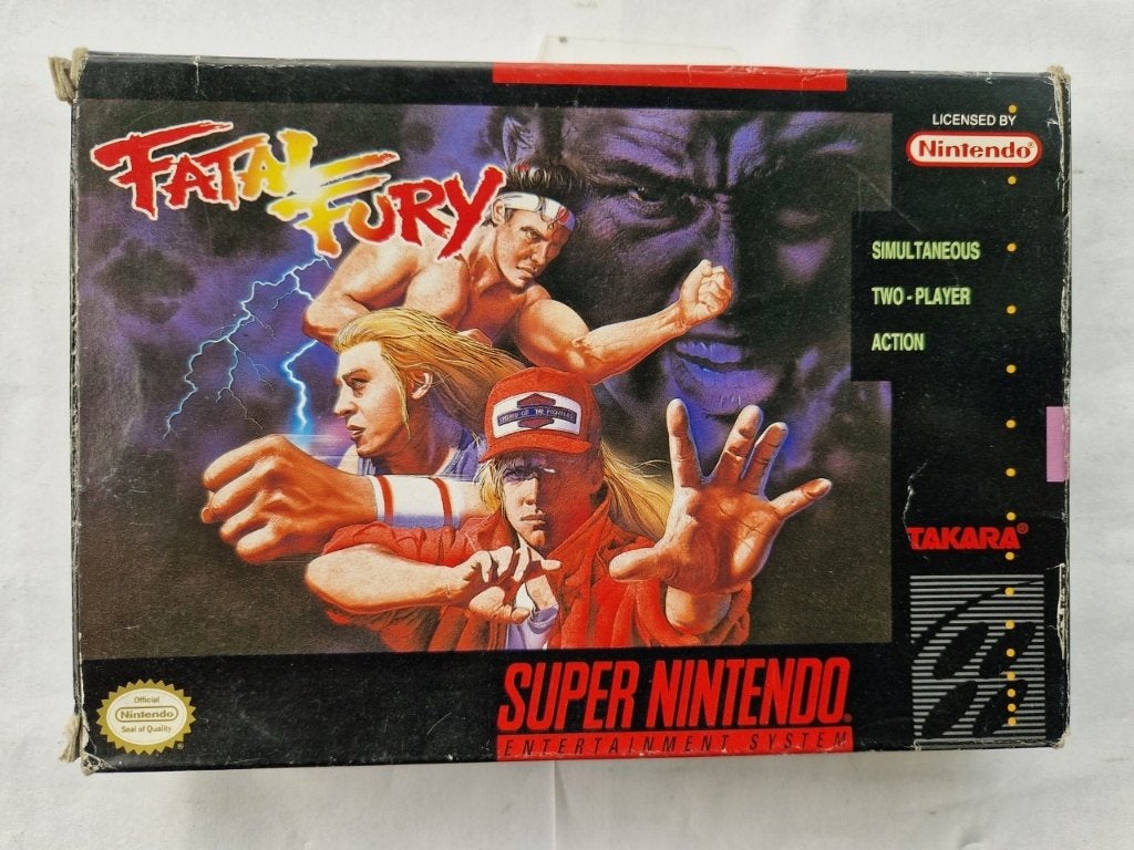 FATAL FURY ntsc, Spelcomputers en Games, Gebruikt, 1 speler, Racen en Vliegen, Ophalen of Verzenden