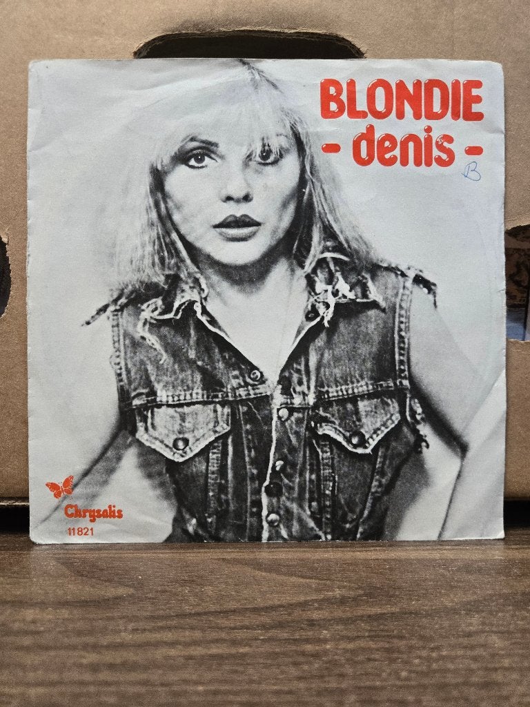 Blondie - Denis, Cd's en Dvd's, 7 inch, Ophalen of Verzenden, Zo goed als nieuw, Beschermende buitenhoes