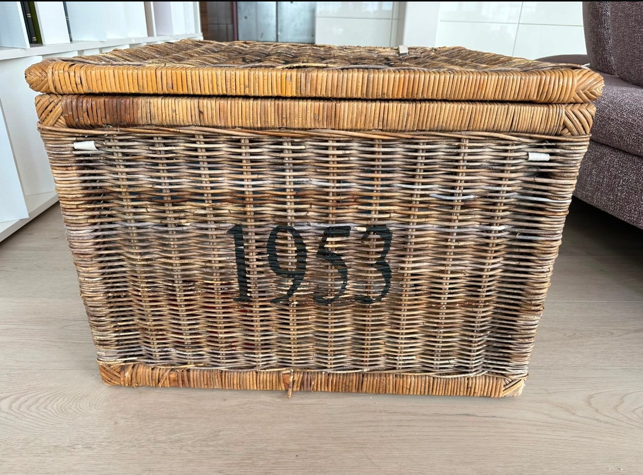 Riviera Maison opbergkist uit 1953 - Zo goed als nieuw, Ophalen, 100 tot 150 cm, Zo goed als nieuw, 75 tot 100 cm