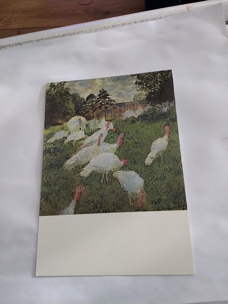 CLAUDE. MONET (1840-1926)  LES DINDONS. 1877, Ophalen of Verzenden, 1920 tot 1940