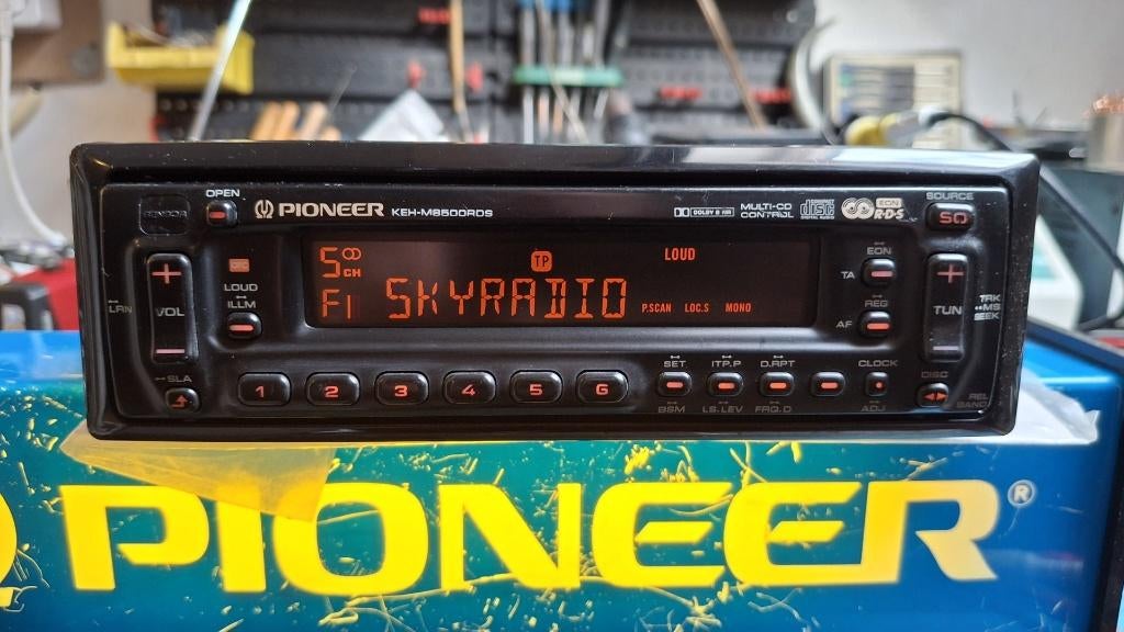 Pioneer KEH-M8500RDS radio/cassette vintage gereviseerd, Haven 1087 Keetberglaan 1 9120 Melsele Belgium, Gebruikt, Pioneer, Ophalen