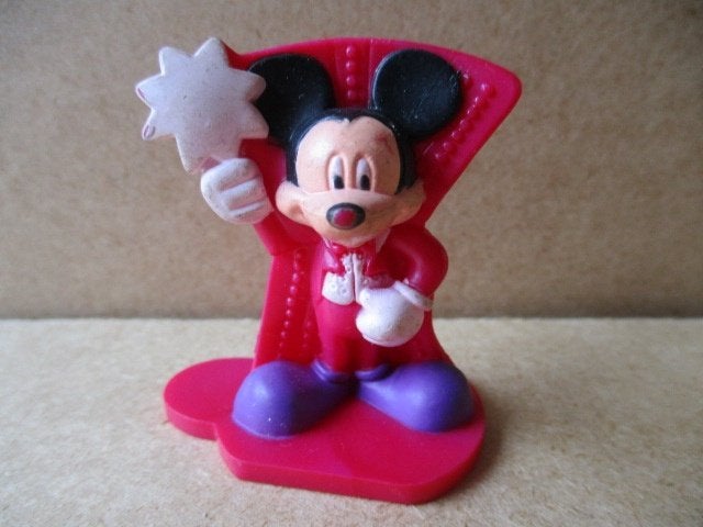 adv9844 mickey mouse poppetje 22, Ophalen, Mickey Mouse, Gebruikt, Beeldje of Figuurtje