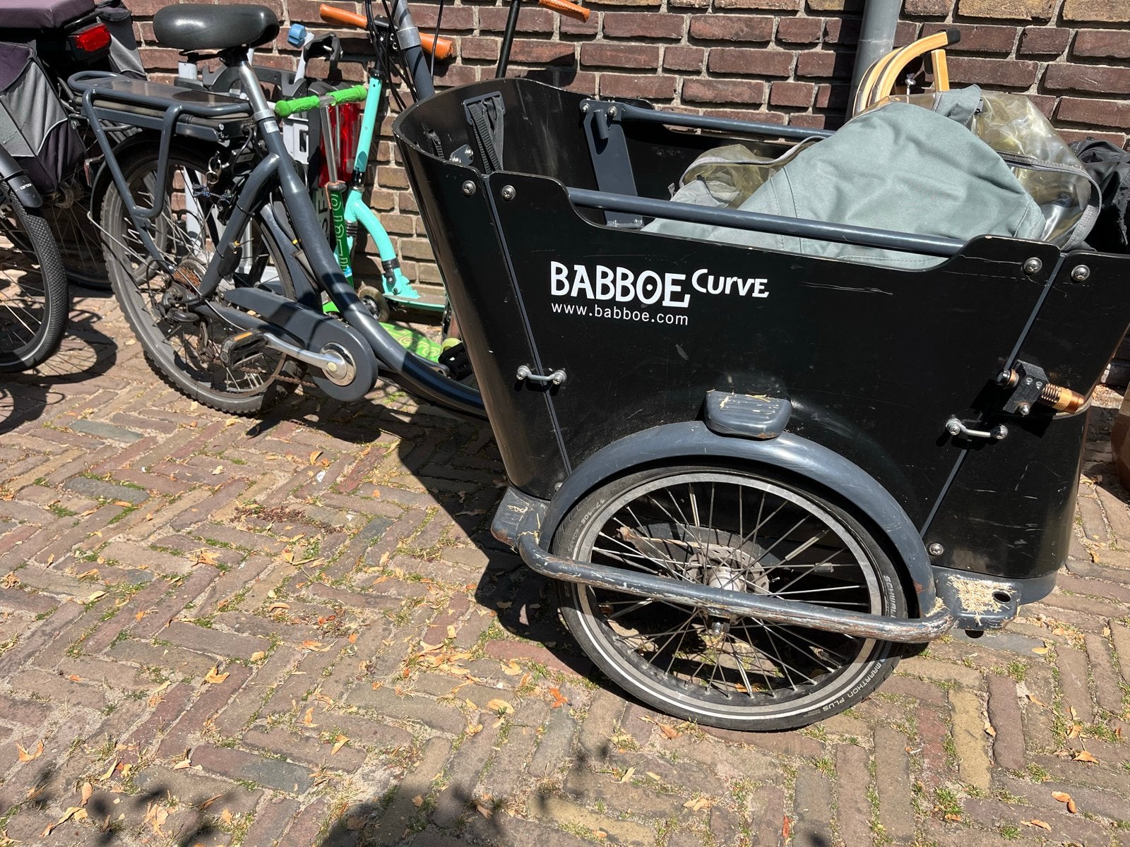 Babboe Bakfiets Curve Elektrisch - Goedgekeurd, Ophalen, Gebruikt, Overige merken, Elektrisch