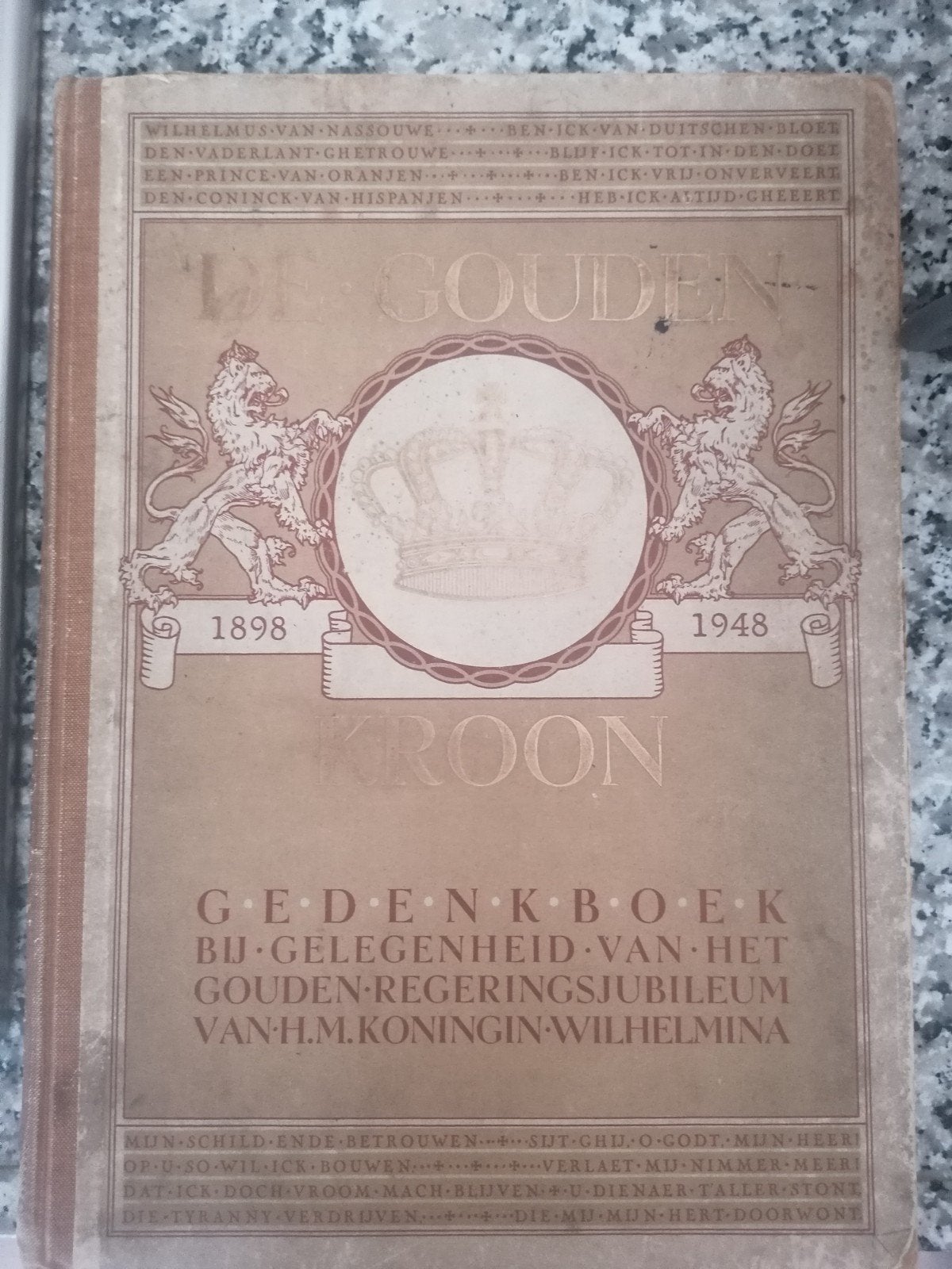 Gedenkboek, Ophalen of Verzenden, 1940 tot 1960, Gebruikt, Overige onderwerpen