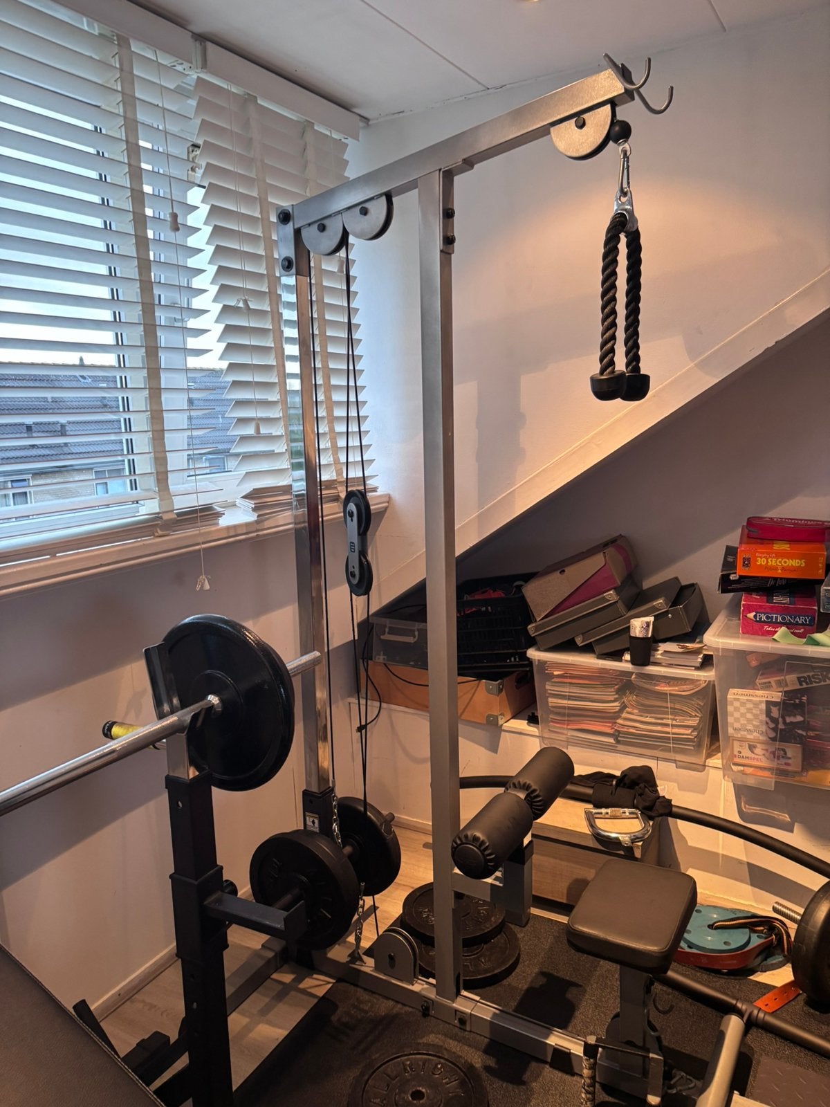Latpully pully bodysolid, Ophalen, Zo goed als nieuw, Overige typen