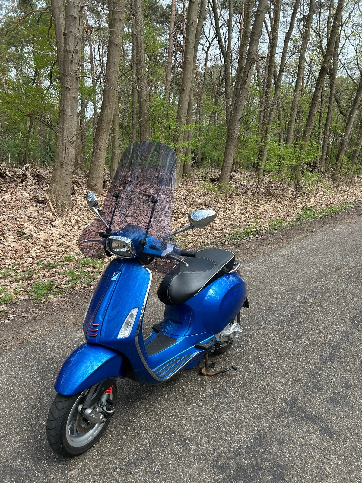 Vespa Sprint te koop, Ophalen