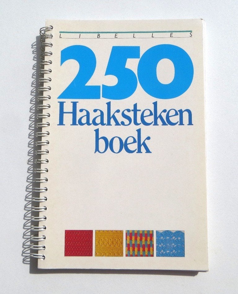 Haaklesboek M5496: Libelles 250 Haaksteken boek, Hobby en Vrije tijd, Breien en Haken, Ophalen of Verzenden, Nieuw, Haken, Patroon of Boek