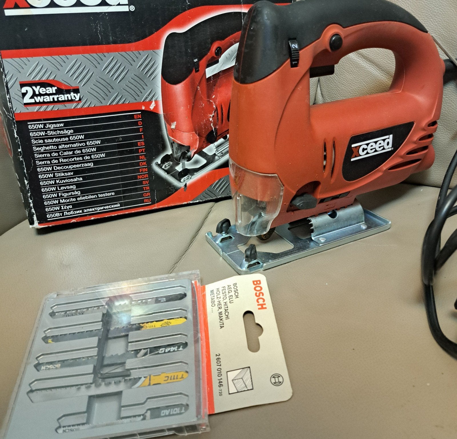 Decoupeerzaag 650 waat Zaag machine met doos
Ideaal voor div, Decoupeerzaag, Ophalen of Verzenden, Zo goed als nieuw, 30 tot 70 mm