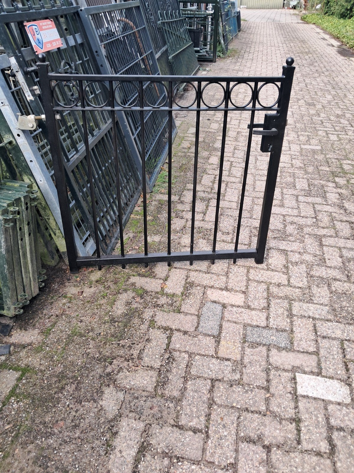 sier inlooppoortje, Ophalen, IJzer