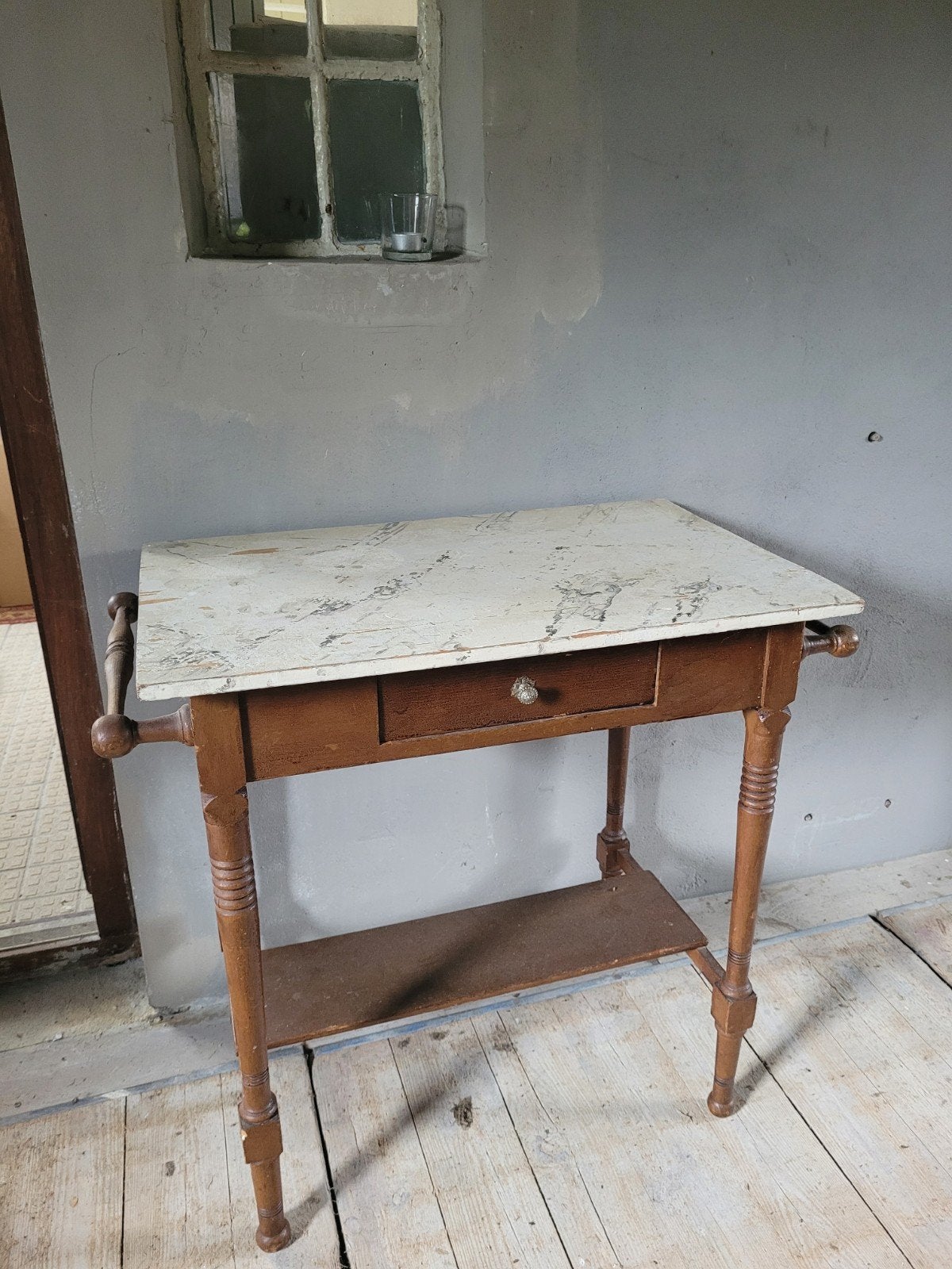 Oud vintage tafeltje, Antiek en Kunst, Ophalen