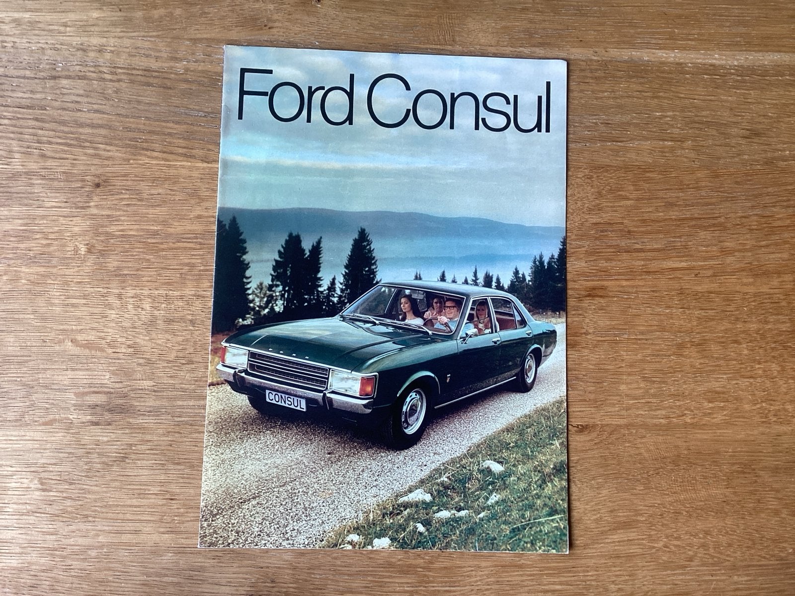 Ford Consul brochure - 1980, Ophalen of Verzenden, Gelezen, Ford