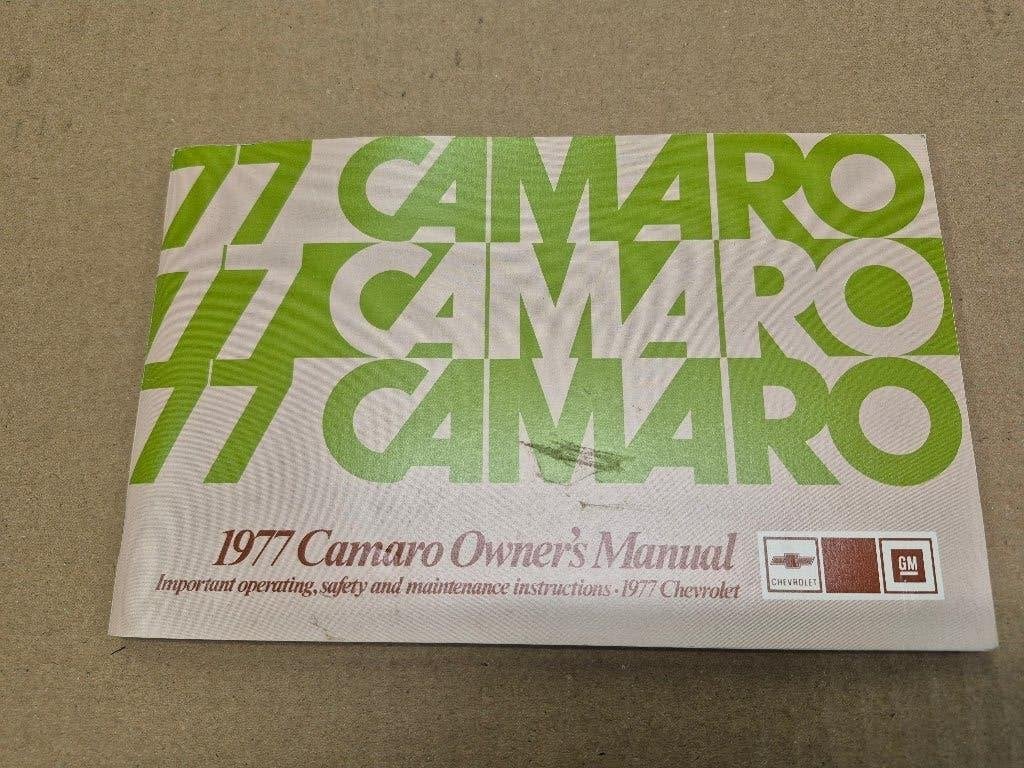 Chevrolet Camaro owners Manual, Ophalen of Verzenden