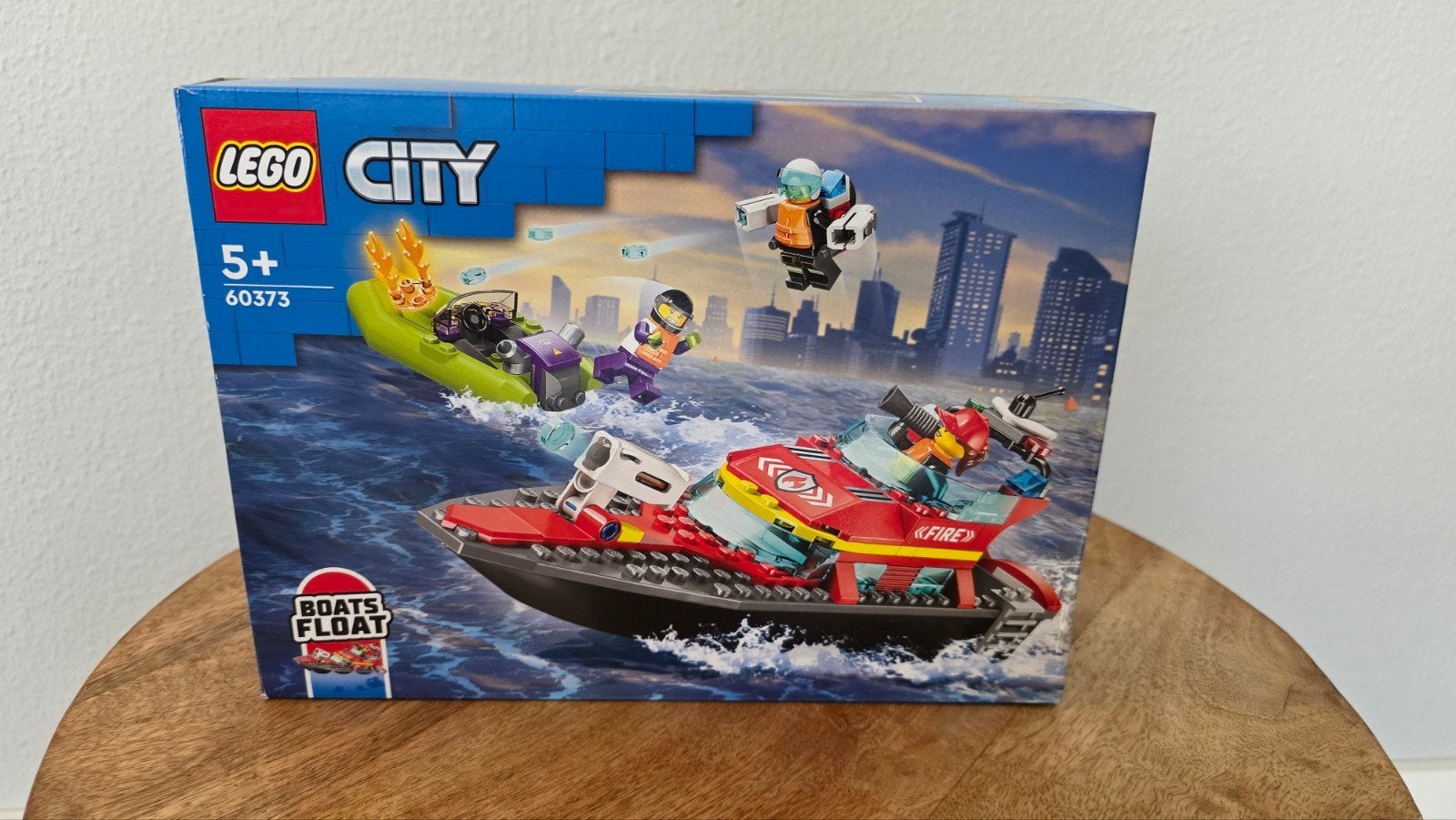 Lego City 60373 Brandweerboot, Ophalen, City, Lego, Inclusief instructies