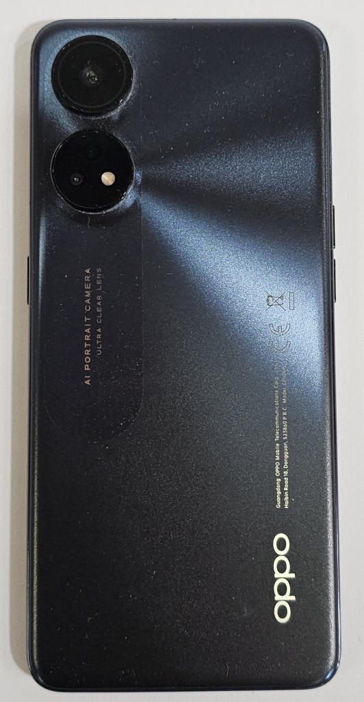 OPPO Reno8 T– 128GB – Zwart - 4G | Tweedehands, Telecommunicatie, Mobiele telefoons | Overige merken, Weena 505, 3013AL Rotterdam, Nederland