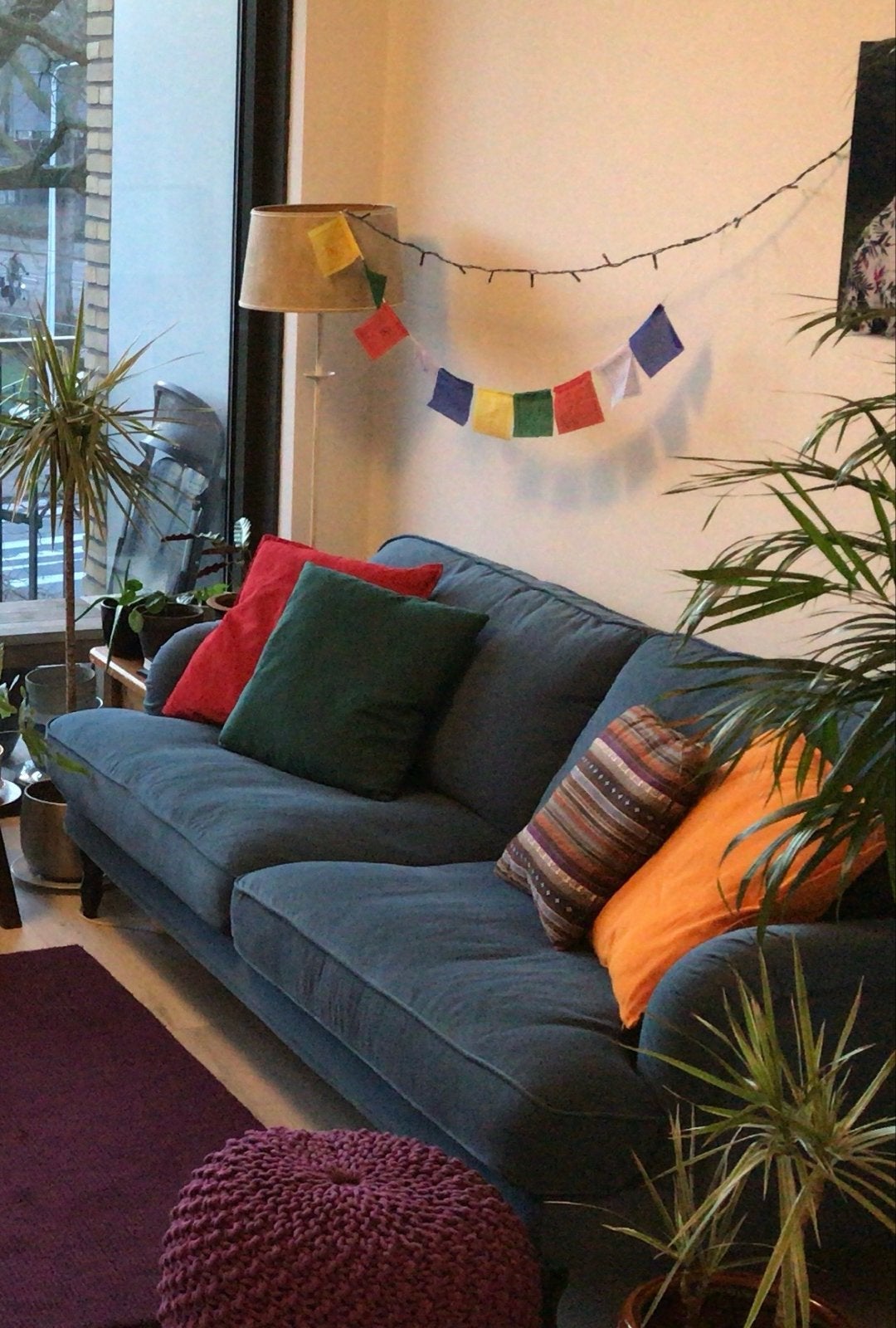 IKEA Stocksund 3-zitsbank - Comfortabel en stijlvol, Gebruikt, Driepersoons, 75 tot 100 cm, Ophalen of Verzenden