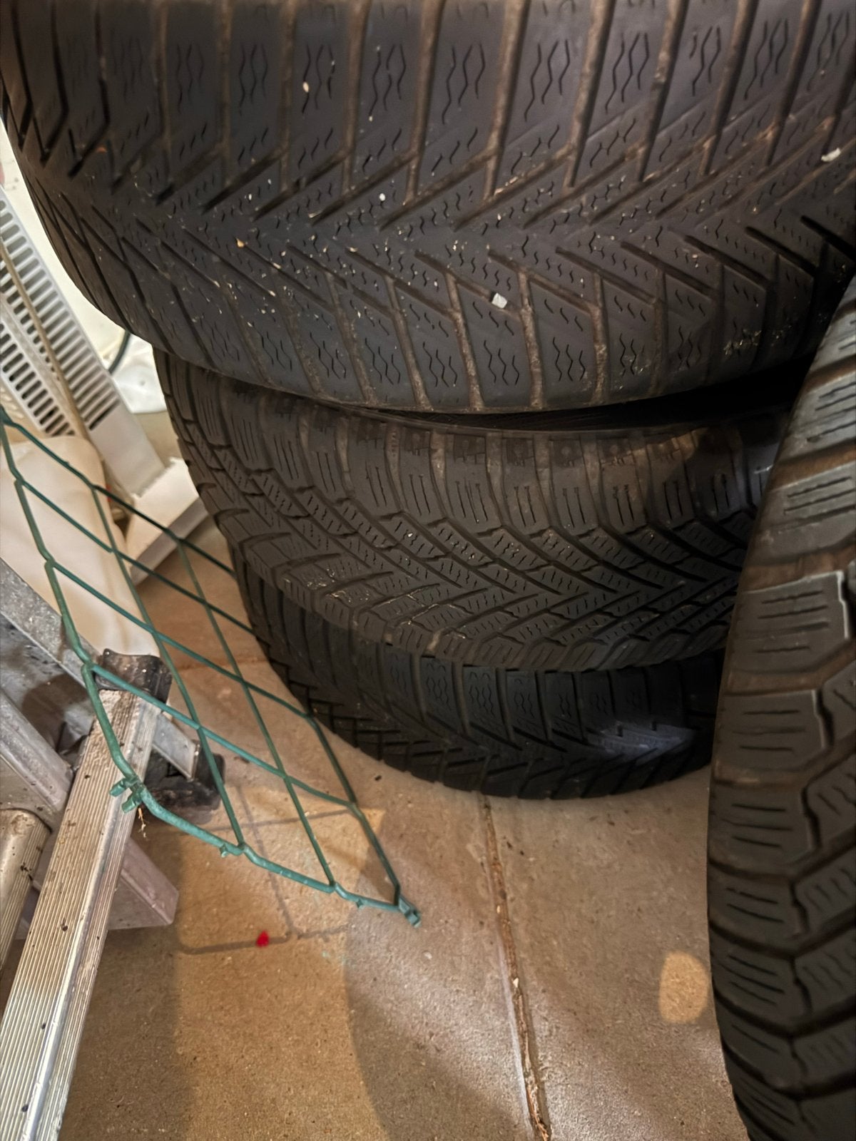 Winterbanden met velgen voor Skoda Fabia (t/m 2010), Auto-onderdelen, Banden en Velgen, Ophalen, 14 inch, Gebruikt, Banden en Velgen