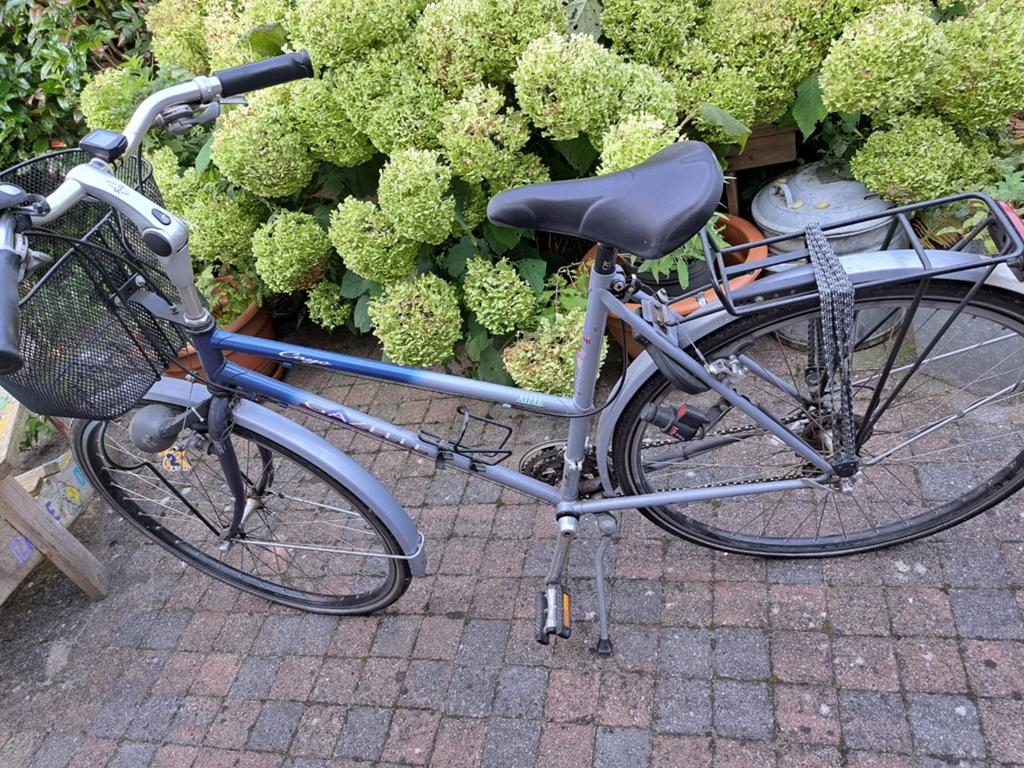 Gazelle Vintage Fiets met Mandje, Handrem en Versnellingen, Fietsen en Brommers, Fietsen | Dames | Damesfietsen, Ophalen of Verzenden