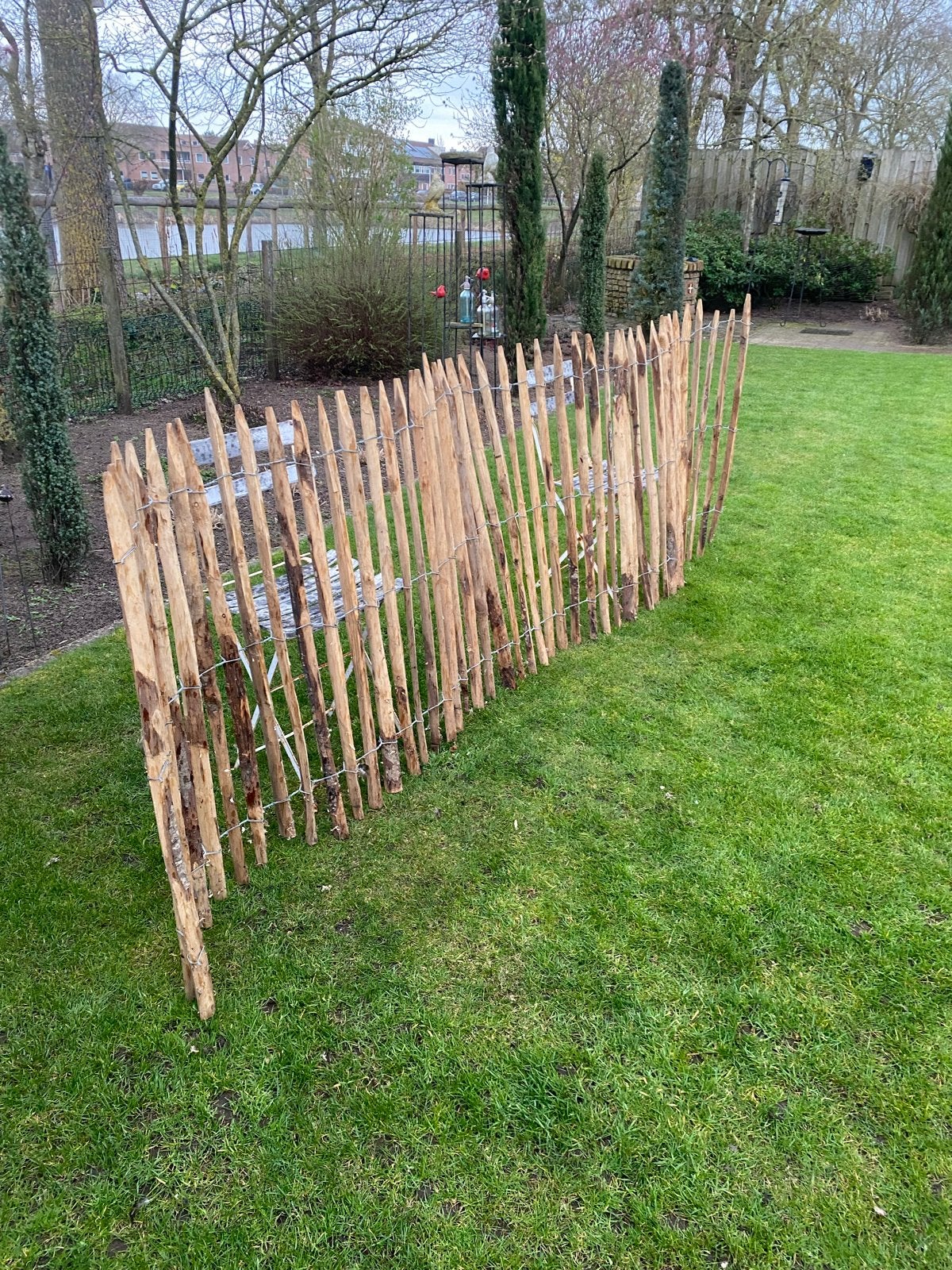 Nieuw schapenhekwerk, 3 meter lang, 1 meter hoog, Tuin en Terras, Ophalen, Nieuw, Hout, Overige typen