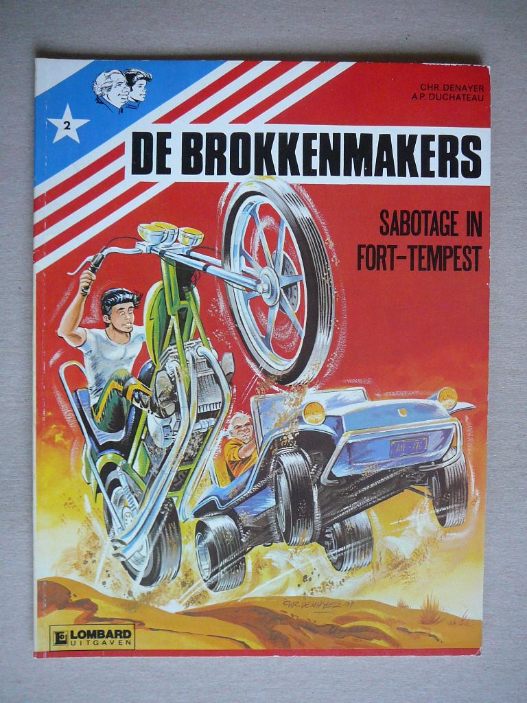 de brokkenmakers, sabotage in fort-tempest, Boeken, Stripboeken, Eén stripboek, Ophalen of Verzenden