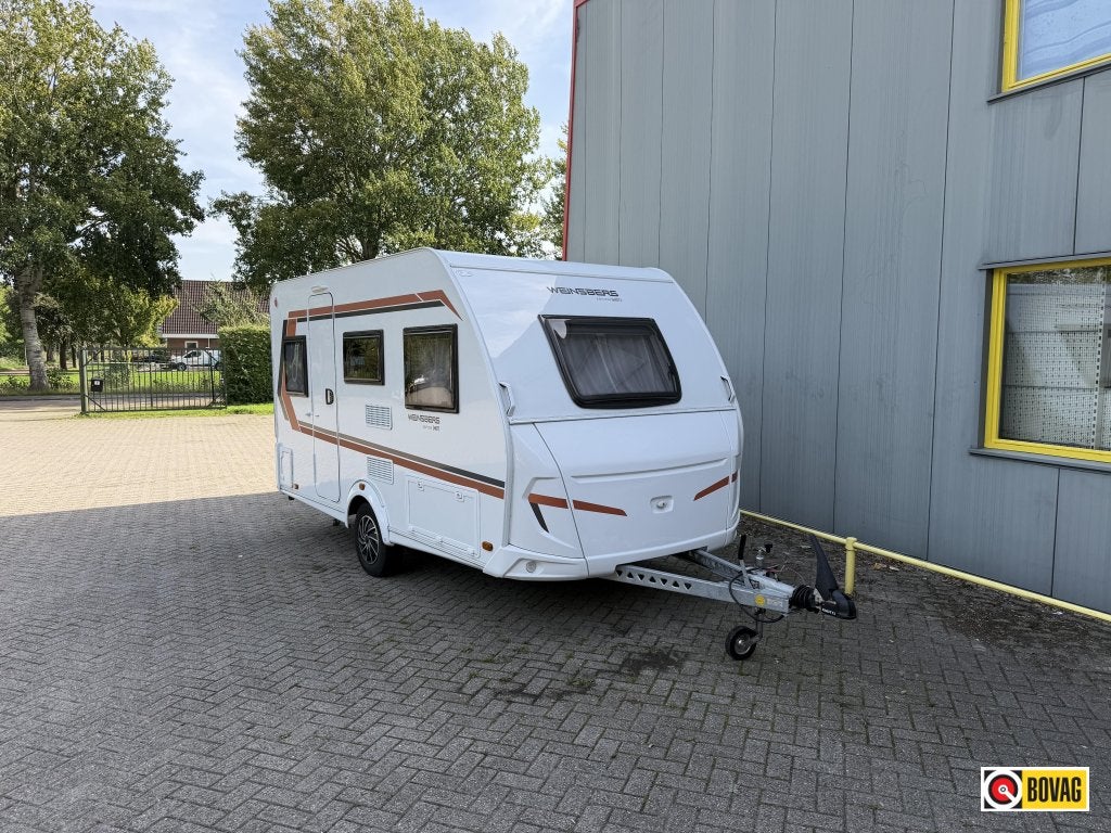 Weinsberg CaraOne Edition HOT 390 QD Dorema voortent, Caravans en Kamperen, Overige merken, Dwarsbed, Bedrijf, Treinzit