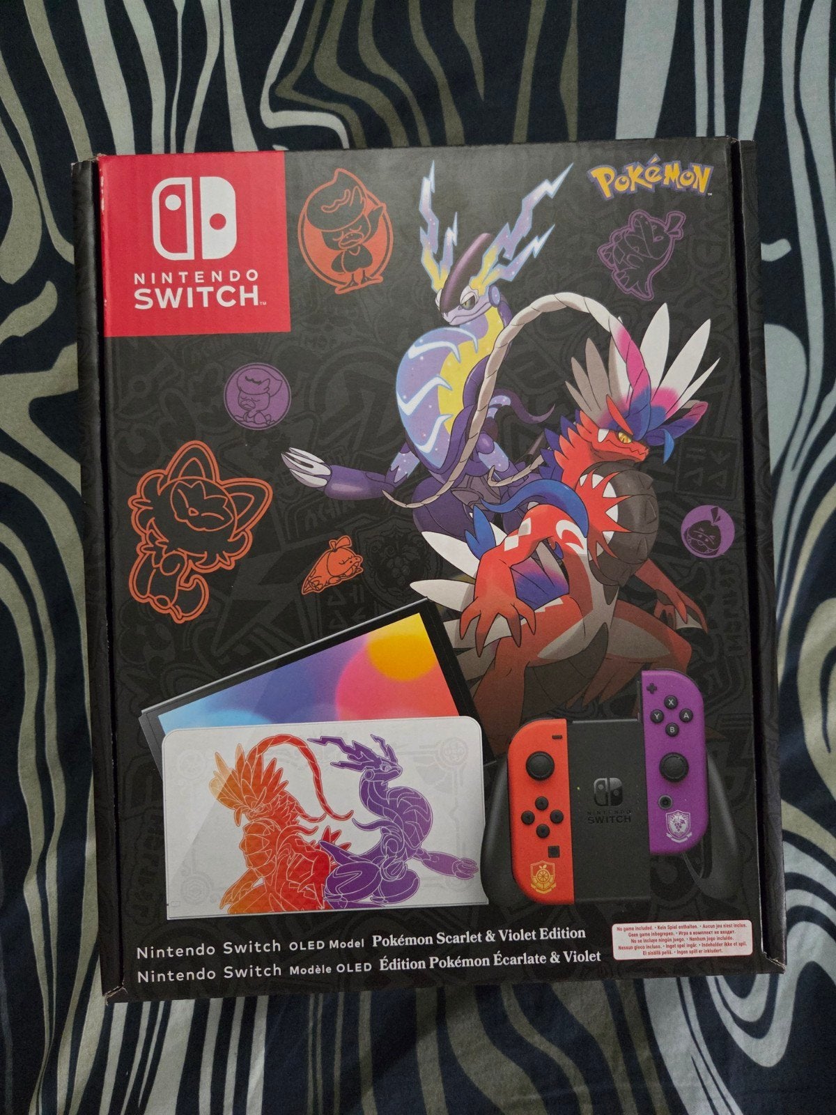 Nintendo Switch OLED Pokémon Scarlet & Violet Editie NIEUW, Spelcomputers en Games, Spelcomputers | Nintendo Switch, Ophalen, Nieuw