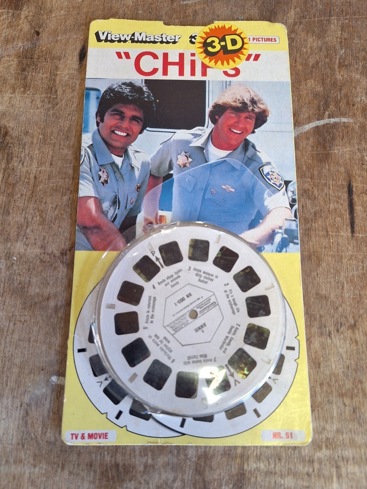View-Master 3-D CHiPs TV & Film Reel Set - Nieuw, Ophalen of Verzenden, Nieuw