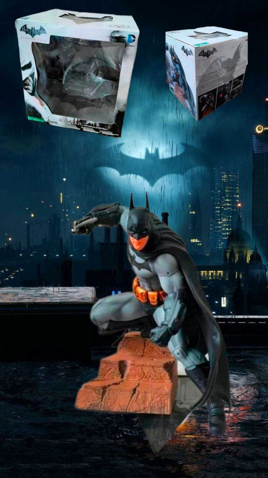 Kotobukiya ARTFX+ Batman Arkham City standbeeld + Doos, Ophalen of Verzenden, Zo goed als nieuw