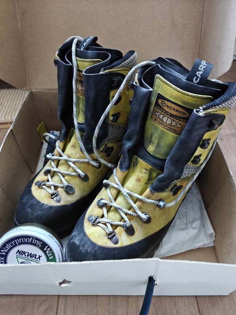 Scarpa "Cerro Torre" Bergschoenen – Maat 43 (Incl. Nikwax!), Ophalen, Gebruikt, Schoenen