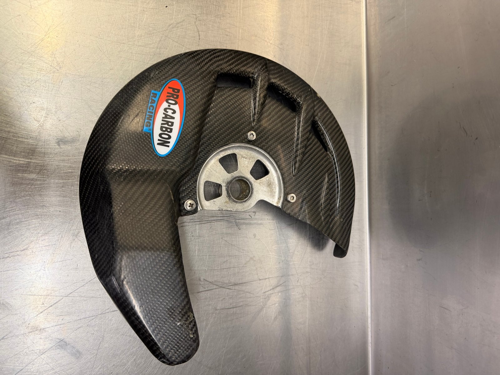 Pro-Carbon schijfrem beschermer KTM/Husqvarna/GasGas, Ophalen of Verzenden, Gebruikt