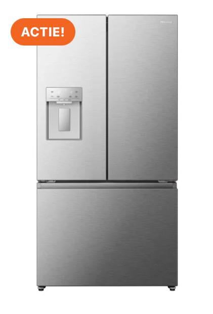 Hisense RF815N4SESE Amerikaanse koelkast Vrijstaand 634 l, Witgoed en Apparatuur, Koelkasten en IJskasten, 200 liter of meer, 60 cm of meer