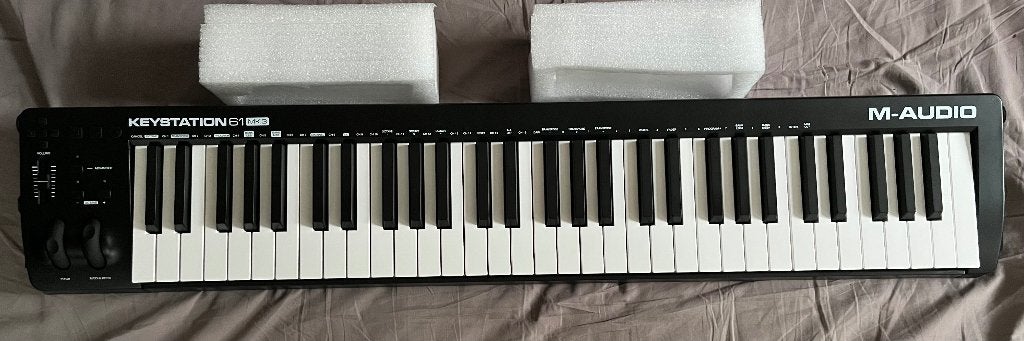 M-Audio Keystation 61 MK3 - Great condition!, Muziek en Instrumenten, Keyboards, 61 toetsen, Zo goed als nieuw, Midi-aansluiting